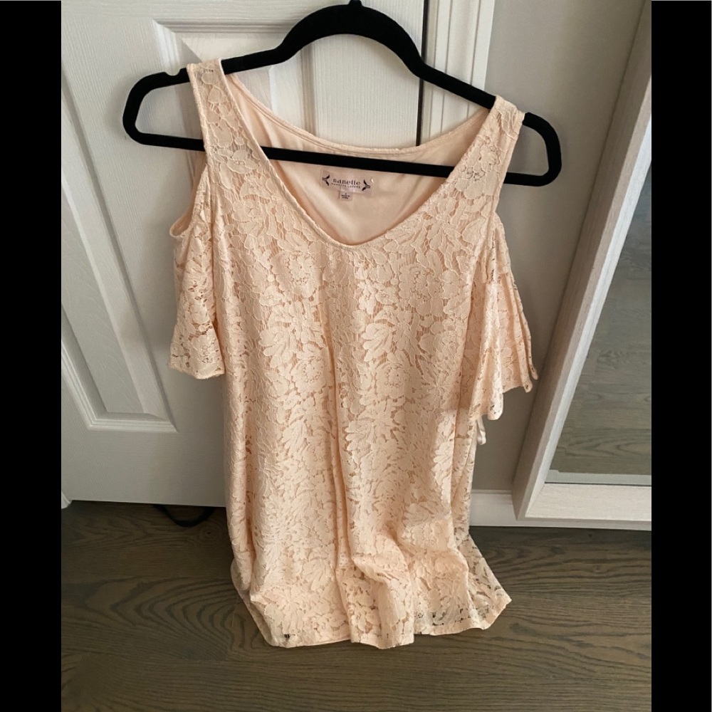 Nanette Lace Cold Shoulder Dress